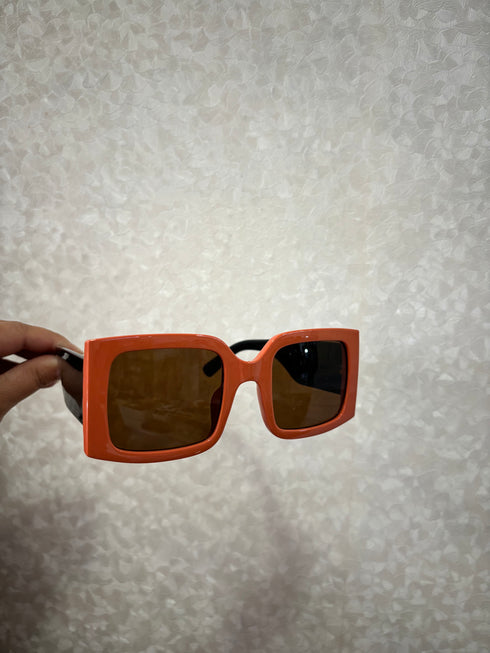 Fashionable Retro Square Frame Sunglasses